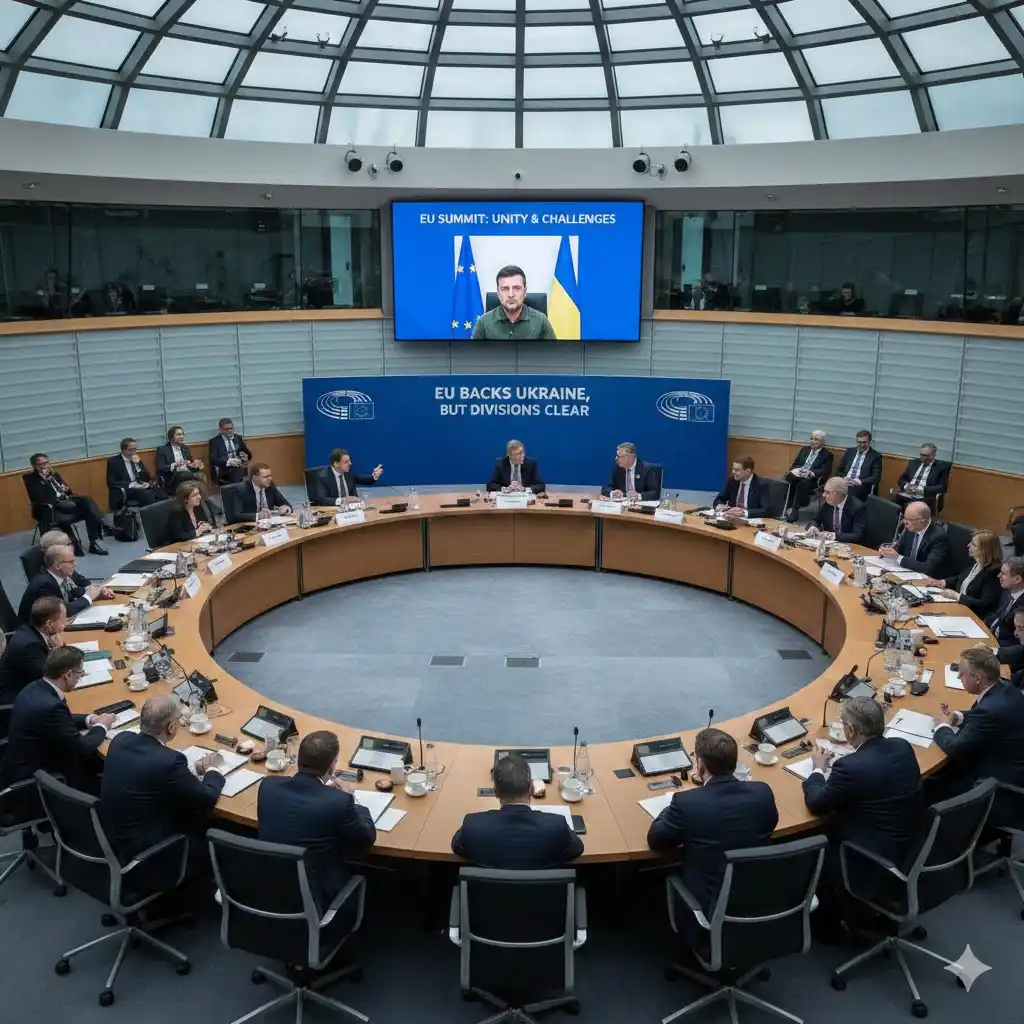 EU Summit Backs Ukraine but Divisions Are Clear
