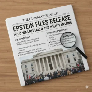Epstein Files Release What Was Revealed and What’s Missing