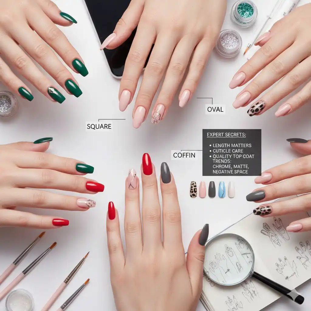 Nail Shapes Ultimate Guide to Perfect Tips and Style