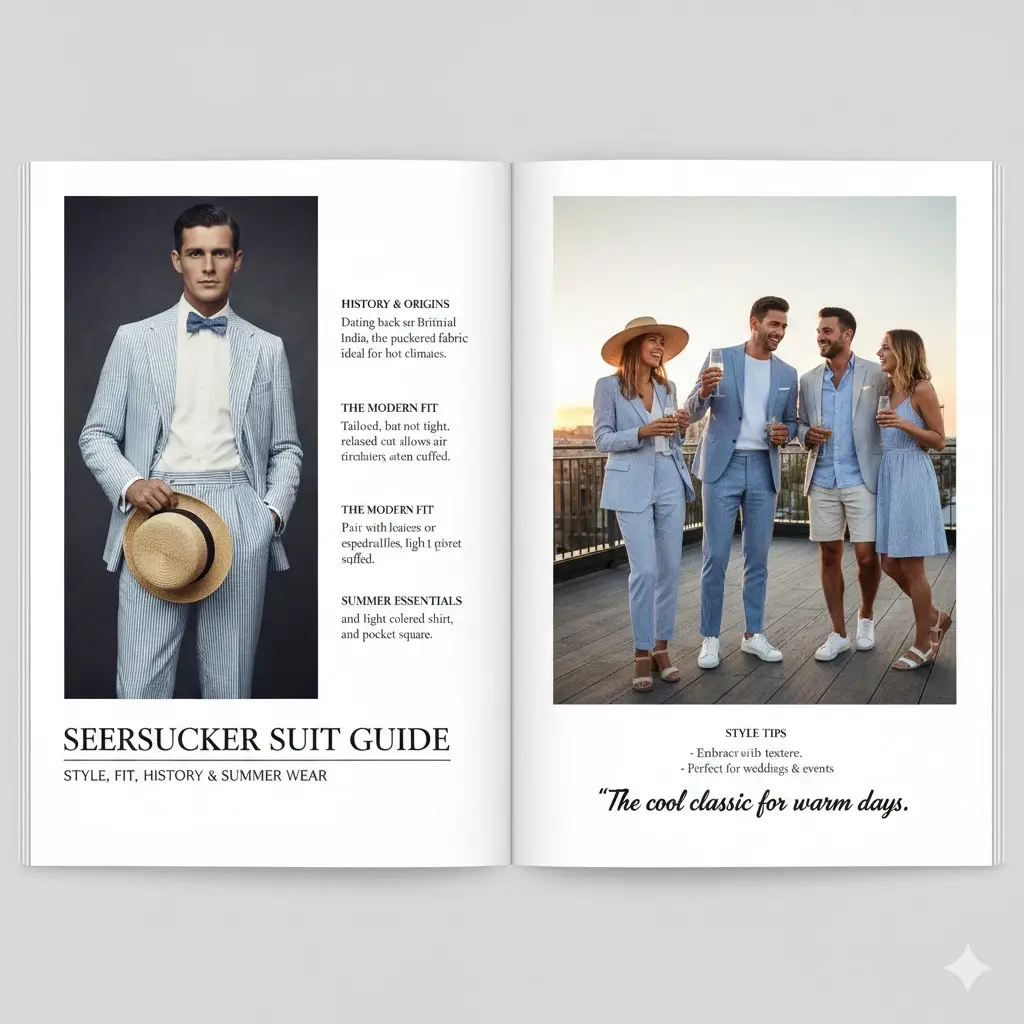 Seersucker Suit Guide Style Fit History & Summer Wear
